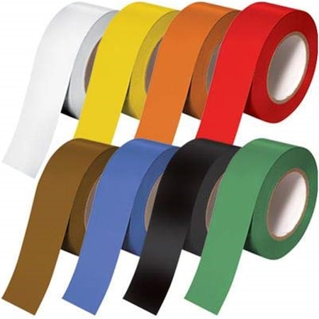 Top Tape PST112 1 x 108 in. Red Aisle Marking Tape T6N-PST112